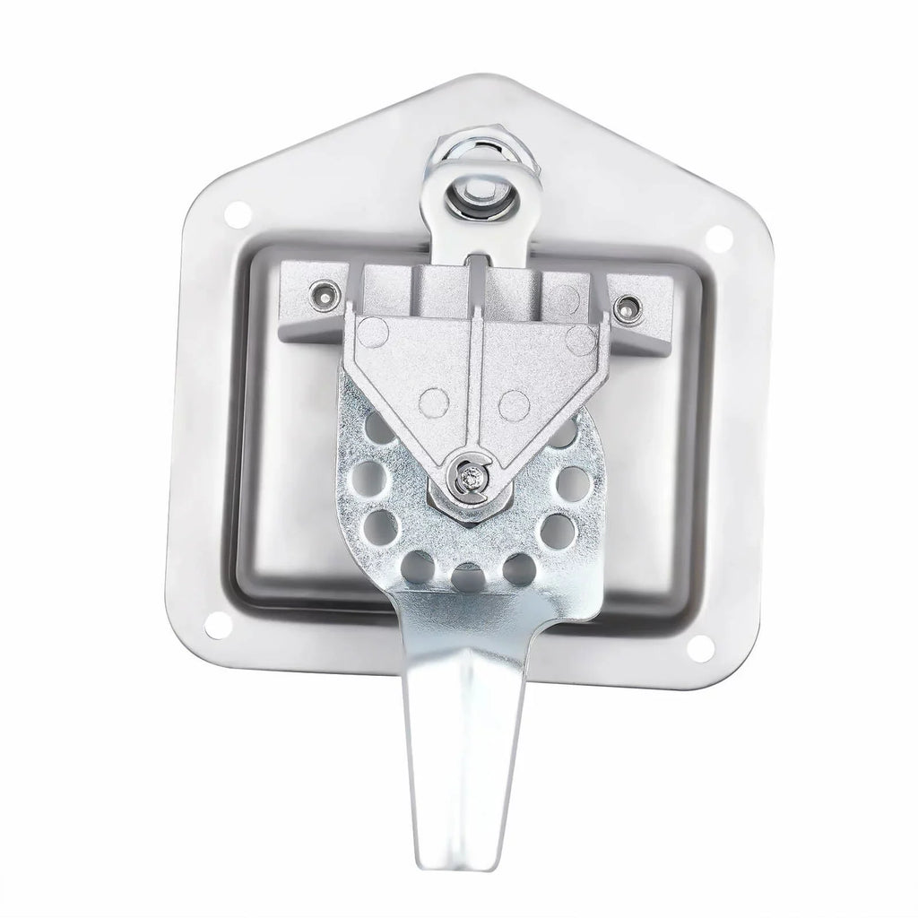 Set of 6 Folding -handle Tool Box Lock  Door Latch w/ 12 Keys Stainless Steel