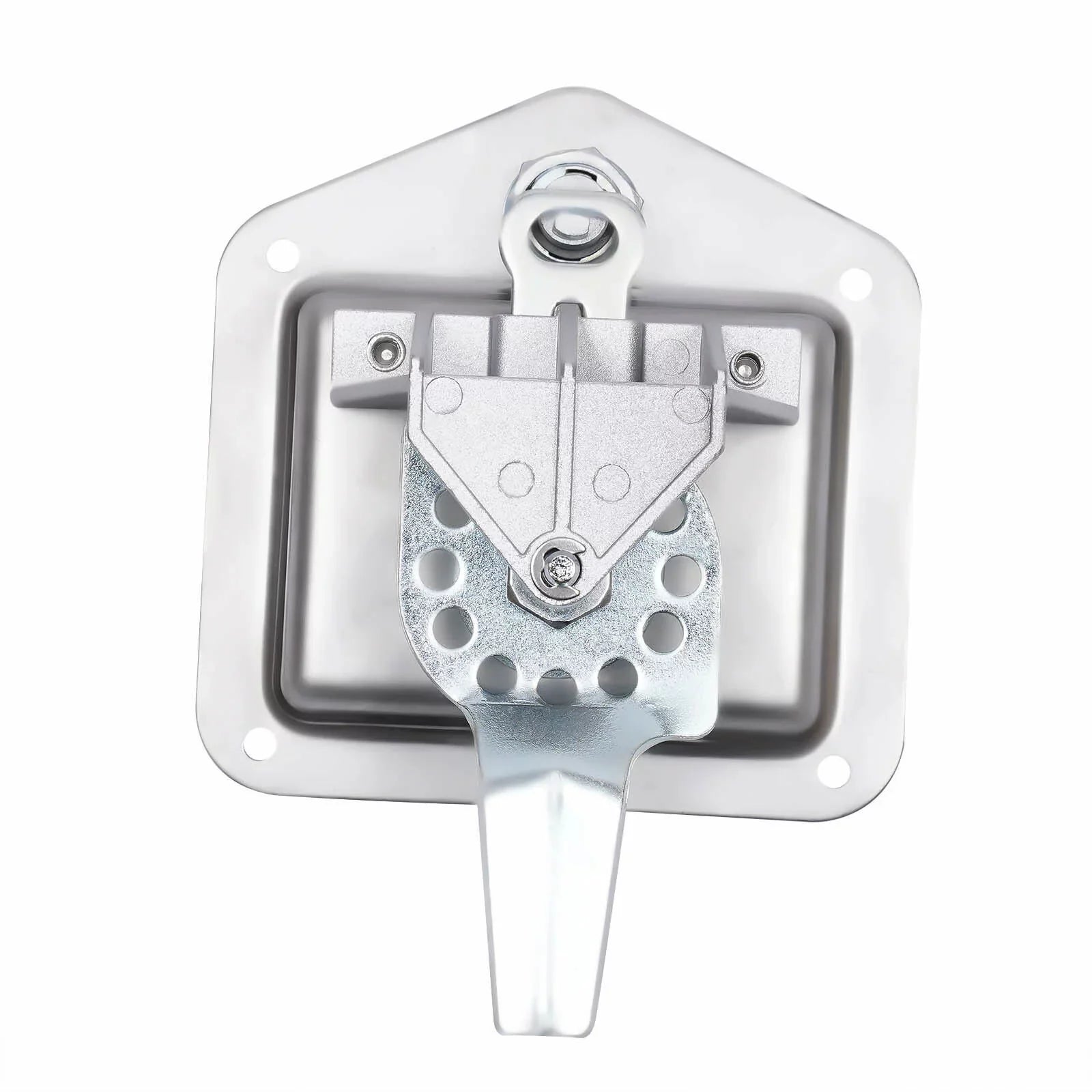 Set of 6 Folding -handle Tool Box Lock  Door Latch w/ 12 Keys Stainless Steel