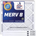 Filter King 23.5x33x1a Air Filter | 4- |  8  Pleated / Furnace Filters |    | Actual Size: 23.5 x 33 x .75"