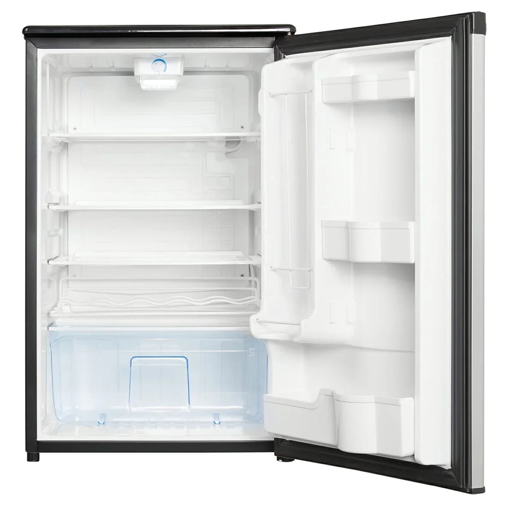Danby  4.4 Cf All Refrigerator Auto Defrost Glass Cantilever Shelves Estar