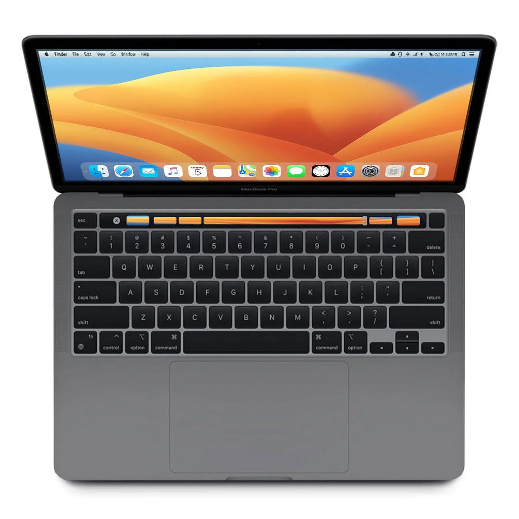 Pre-Owned Apple Macbook Pro 13.3-inch (Retina, Space Gray, Touch Bar) 2.7Ghz Quad Core i7 (Mid 2018) / 256GB  8GB Memory 2560x1600 Display Mac  Sierra Power Adapter Included (Good)