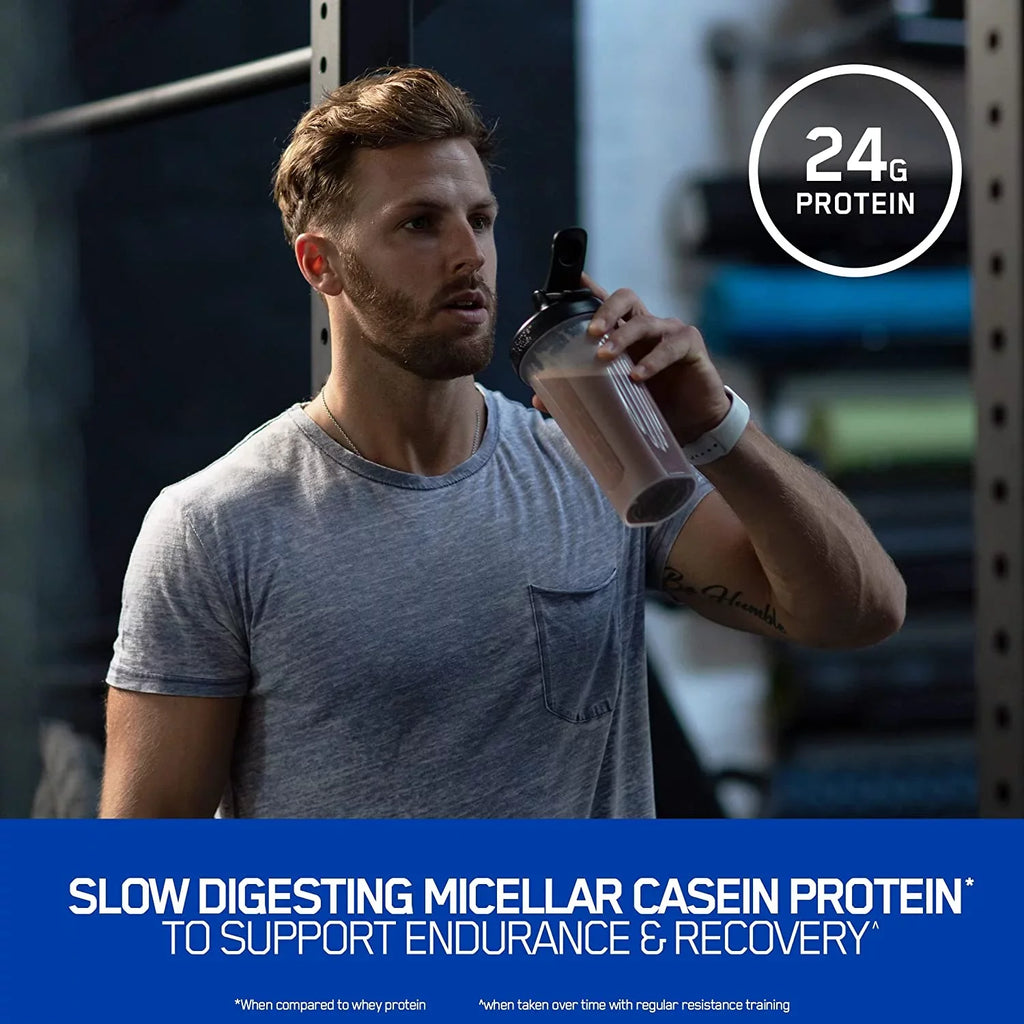 Optimum Nutrition, Gold Standard 100% Casein, 24g Protein Powder, Chocolate Peanut Butter, 1.87 lb