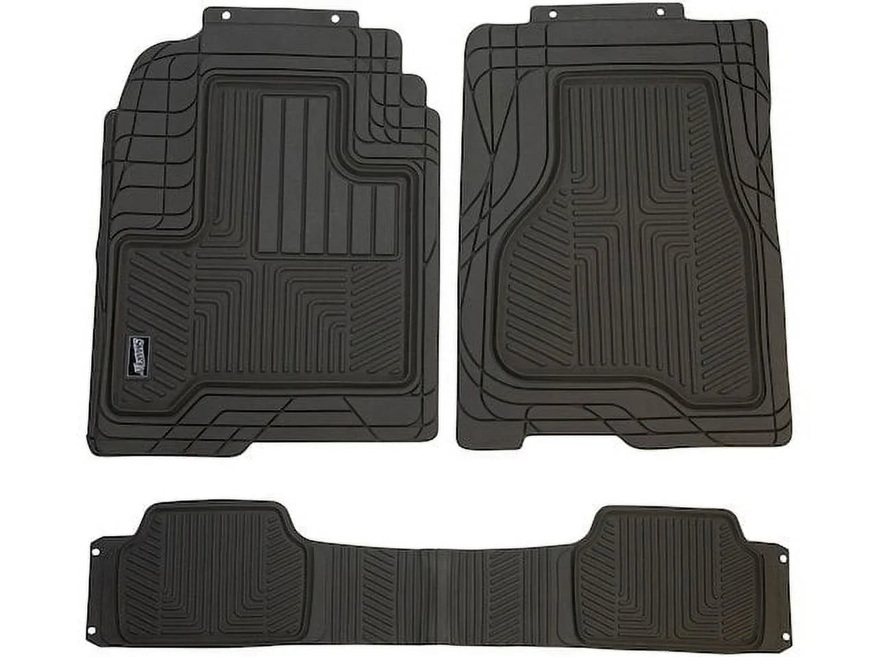 Floor Mat Set 3 Piece - Compatible with 2004 - 2016 Cadillac  2005 2006 2007 2008 2009 2010 2011 2012 2013 2014 2015