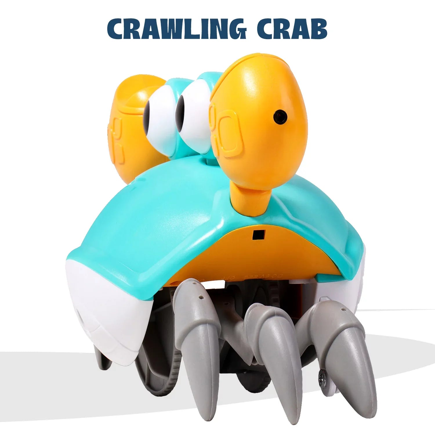 Fleur Cute And Multicolor Crawling Crab With Built-in Light & Music For Little Kids 6-12 Years And Toddlers 0-6 Months Tummy Time, Learning Crawl - Ideal Birthday, Holiday And Christmas Gift