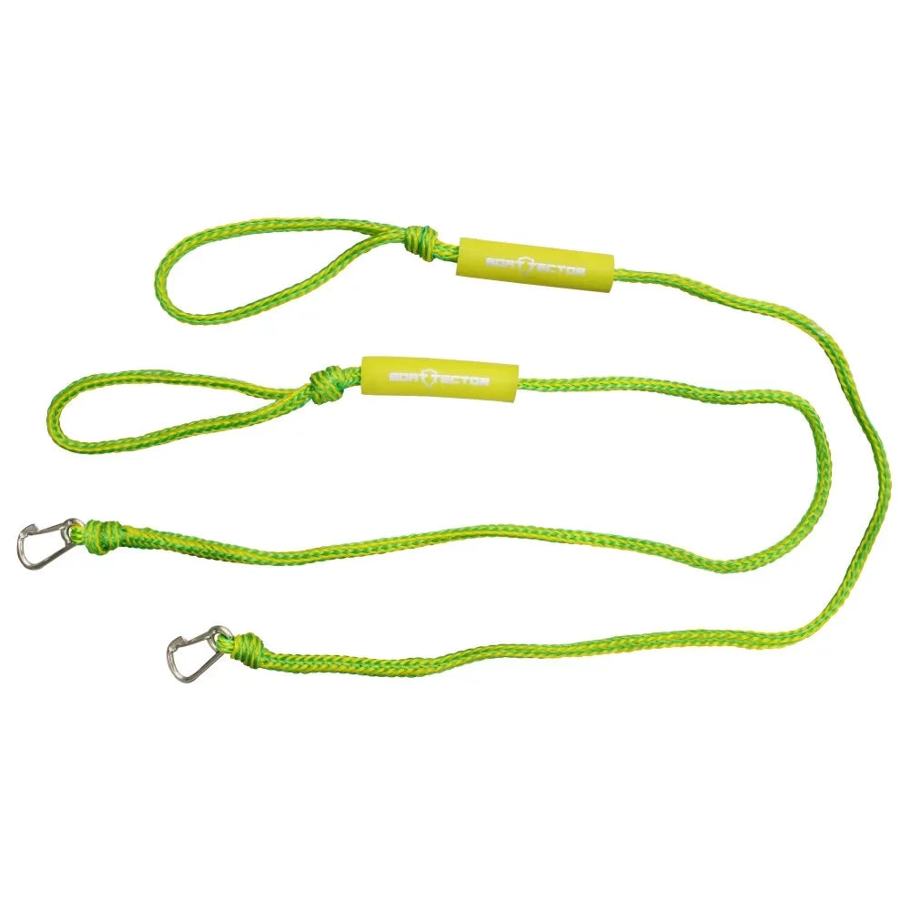 Extreme Max 3006.3132 BoatTector  Dock Line Value 2-Pack - 9 Ft., Green and Yellow