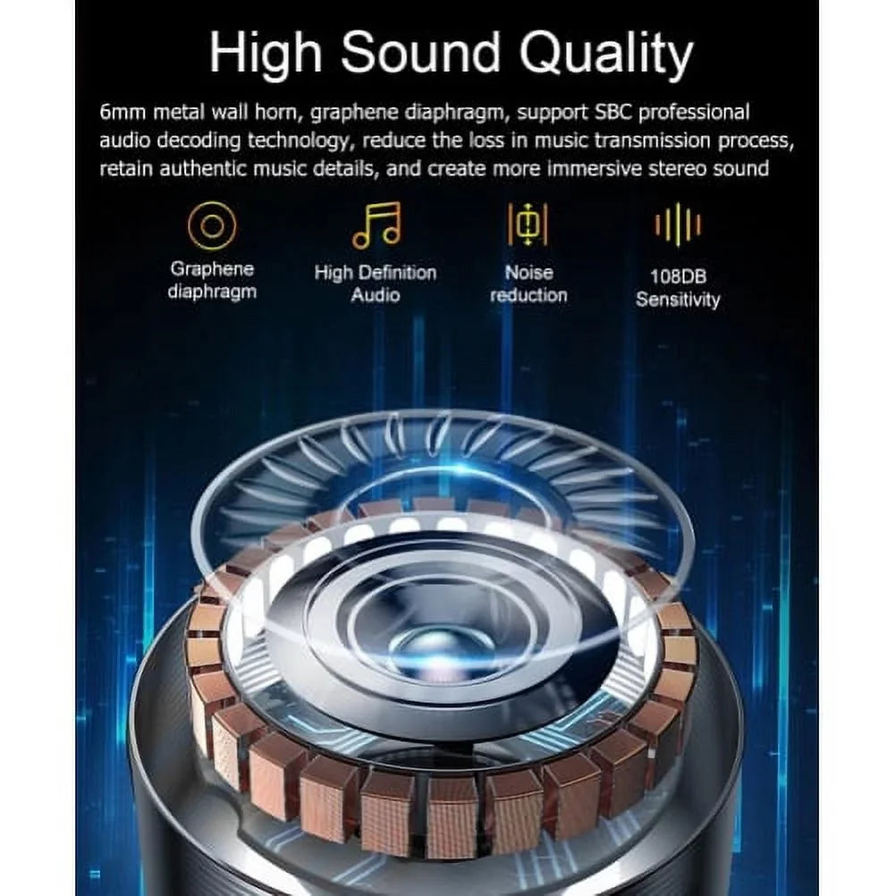 Wireless  Headphones for Samsung Galaxy  5G - Earbuds Earphones True Wireless Stereo Headset Hands-free Mic Charging Case  Compatible With Samsung Galaxy  5G Phone