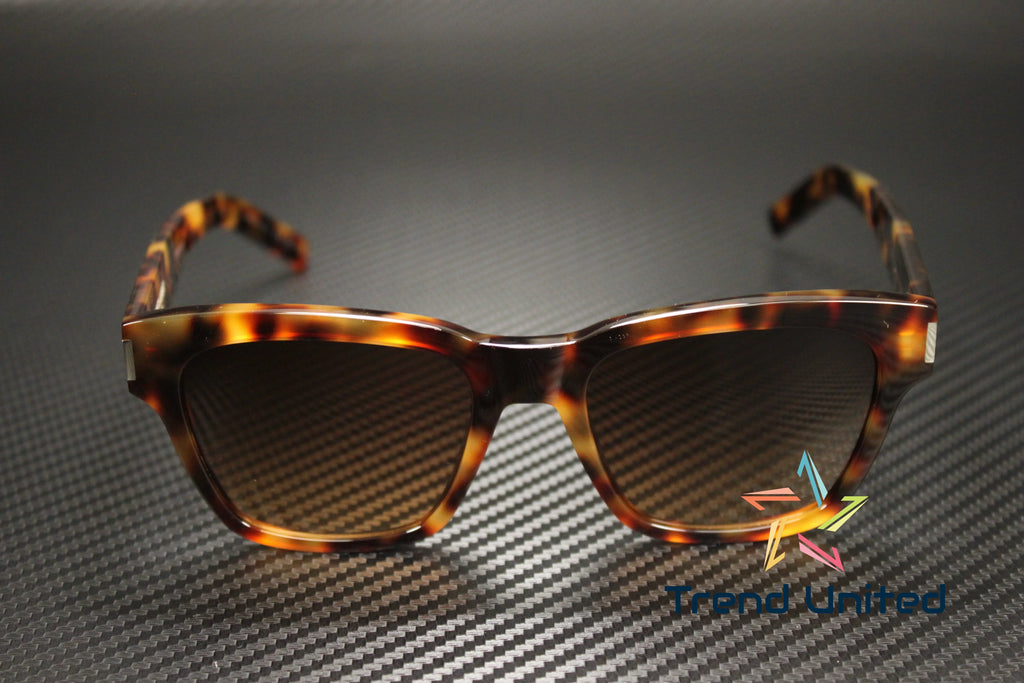 560 003 Squared Acetate Havana Brown 54 mm Unisex Sunglasses