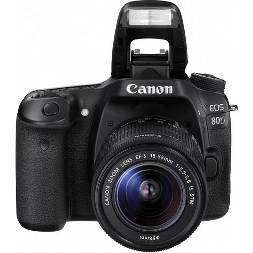 Canon  80D  Camera with 18-55mm Lens + 64GB Expo Advanced Kit