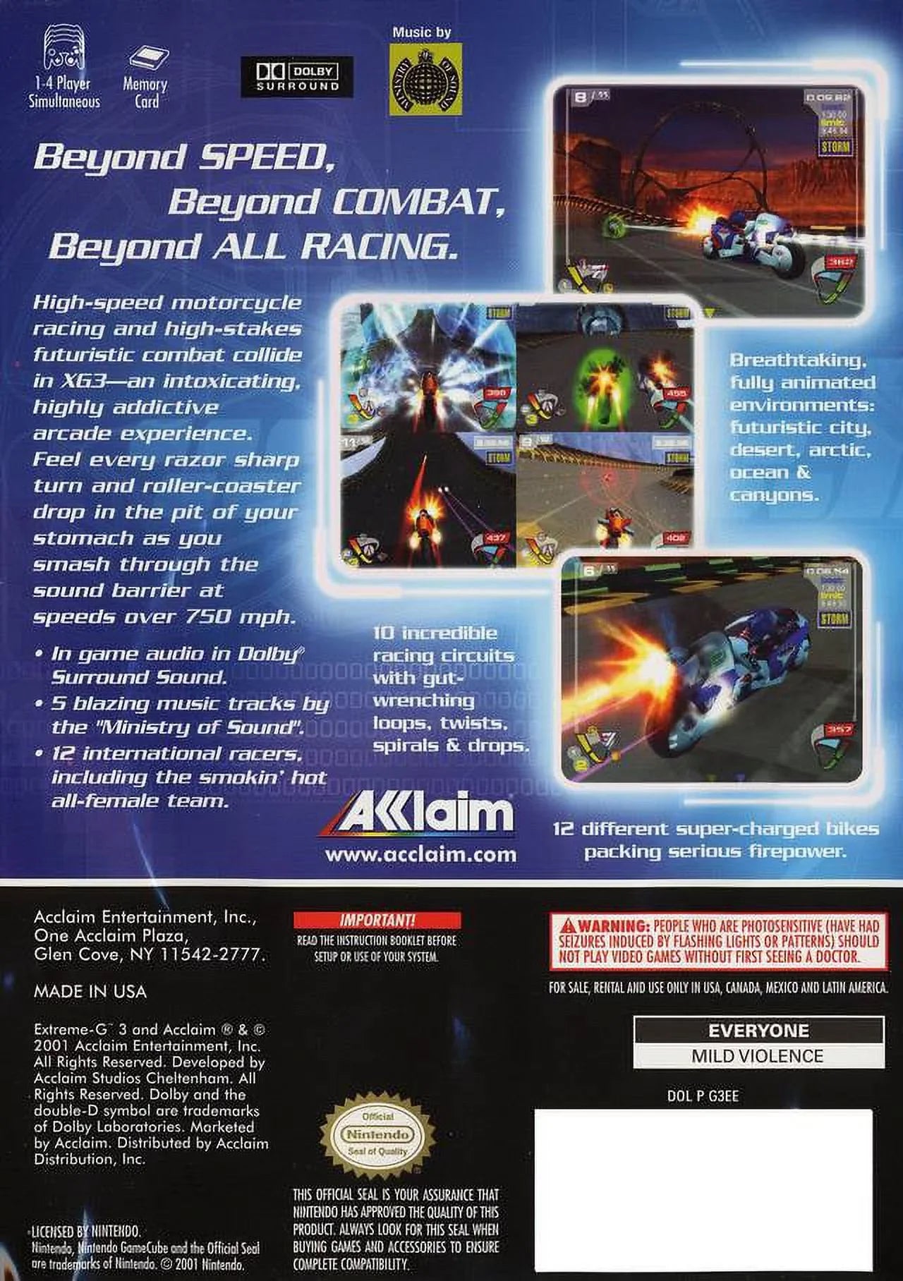 Extreme  Racing GameCube Complete