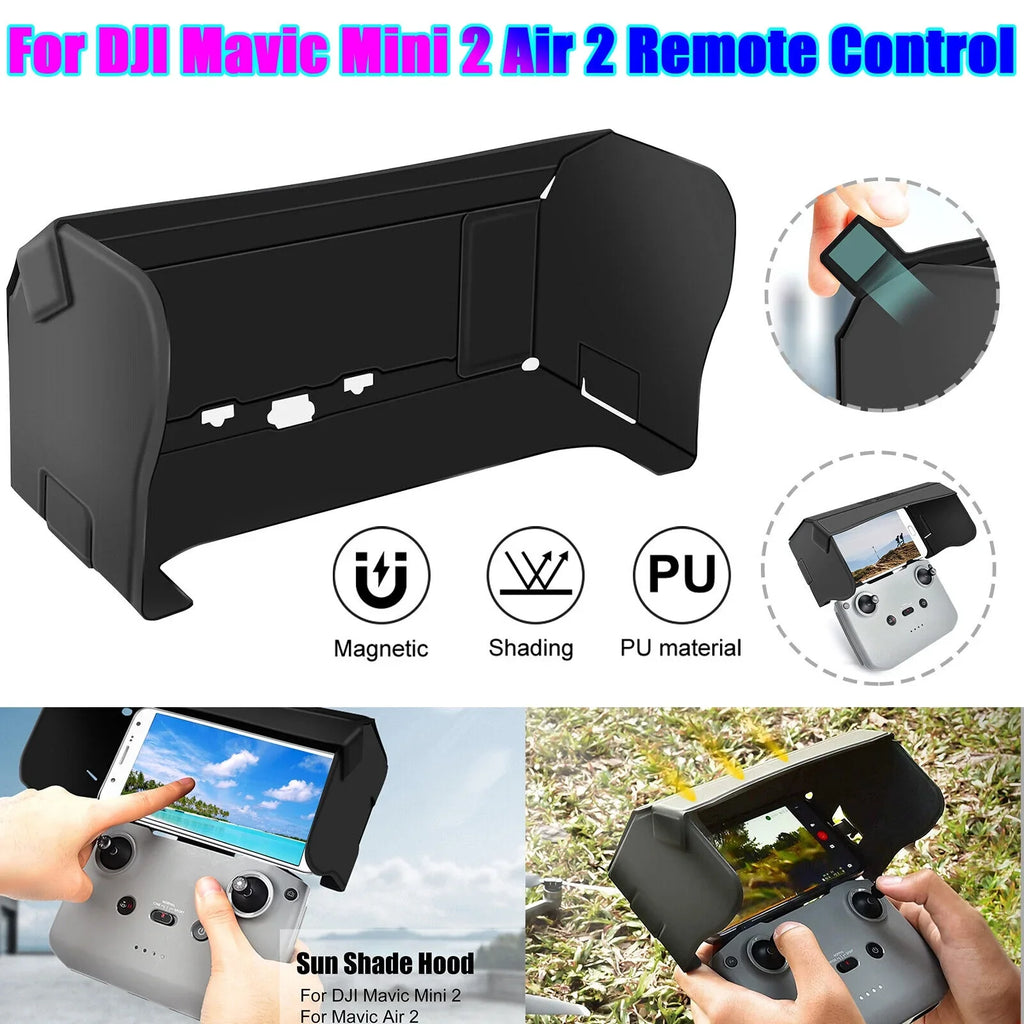 Foldable Phone Sun Shade Hood for  Mavic Mini 2 Air 2 Drone Remote Control