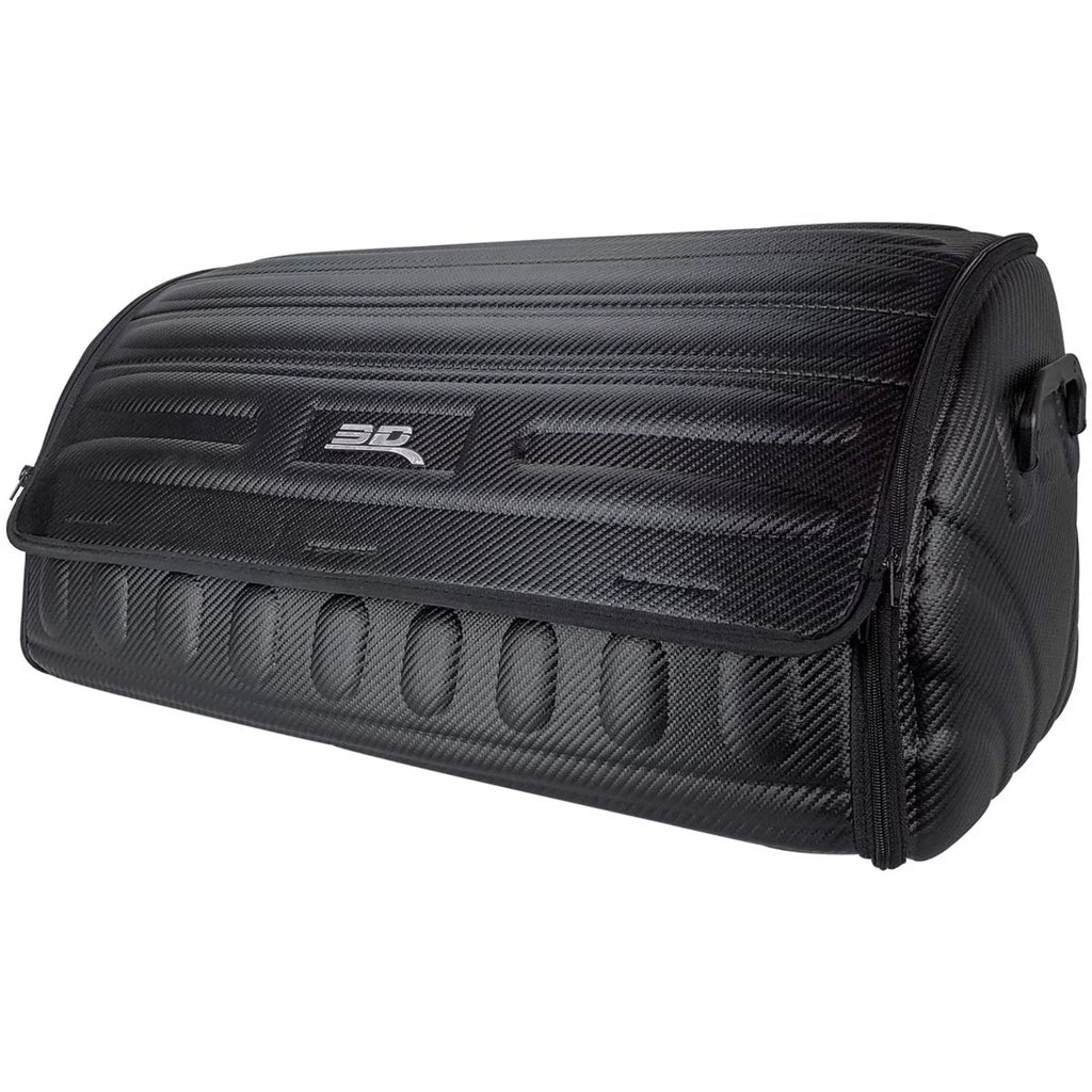 3D MAXpider  Series Multipurpose Foldable Handy Trunk Vehicle Organizer, Carbon Fiber Texture (27.5 in. x 12 in. x 12.5 in.)