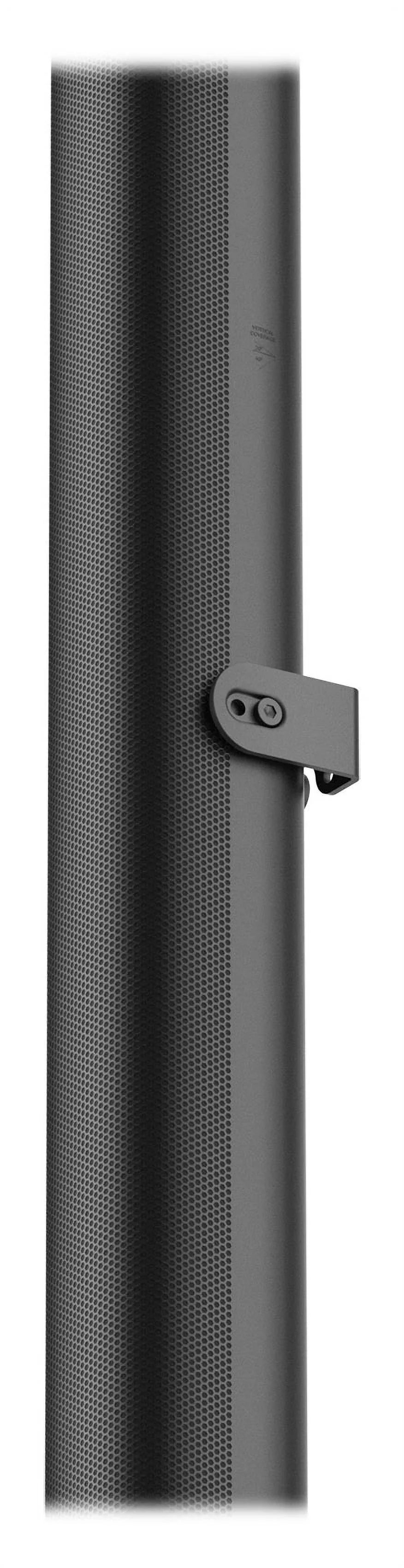 (8)  - 24" Black 70V Commercial Column Wall Mount Array Speakers+Amp