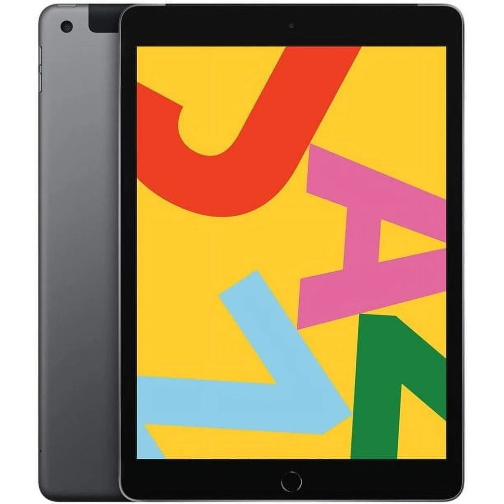 Pre-Owned Apple iPad 7th Gen, 10.2-inch, 32GB,  + Unlocked All Carriers - Space Gray