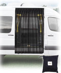 Side Sliding Door Bug Screen Suitable for Mercedes Benz Sprinter Van Mid and High Roof, Ford Transit, Promaster, and Other Camping Vehicles (Magnetic Suction)