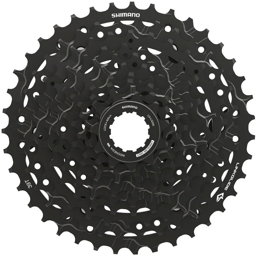 Shimano   --10 Cassette - 10-Speed, 11-39t, , Black