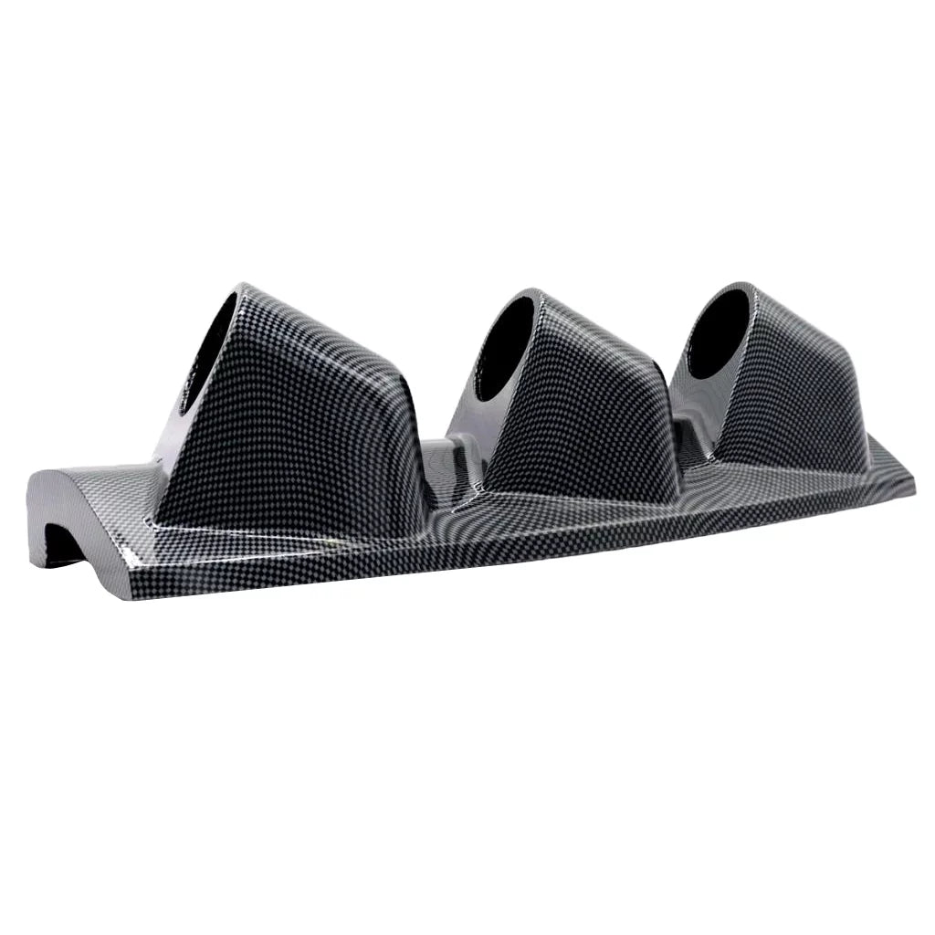 Carbon Fiber Right  3 Hole Measuring Instrument Mounting Bracket 52MM
