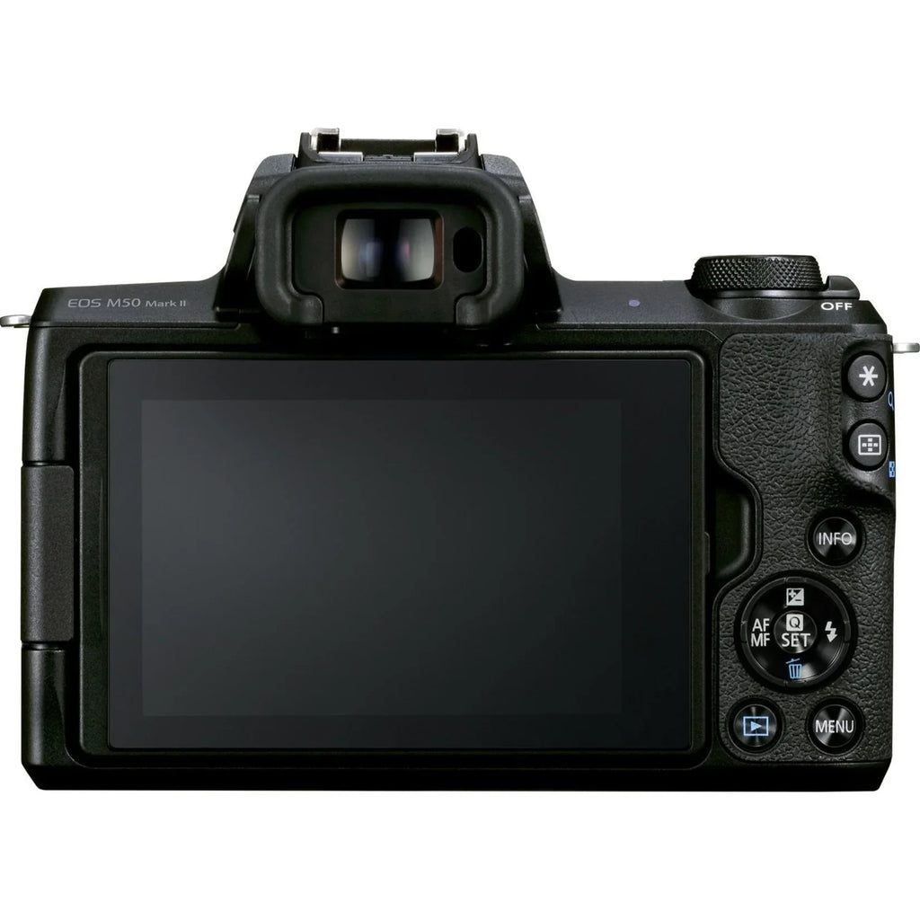 Canon   Mark  24.1 Megapixel Mirrorless Camera with Lens, 0.59", 1.77", Black