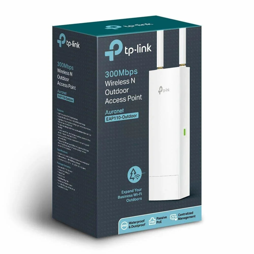 '-Link Omada  Gigabit Wireless Outdoor Access Point | Passive PoE Powered w/ PoE Injector included |  Integrated | Cloud Access & Omada app for Easy Management (-Outdoor)