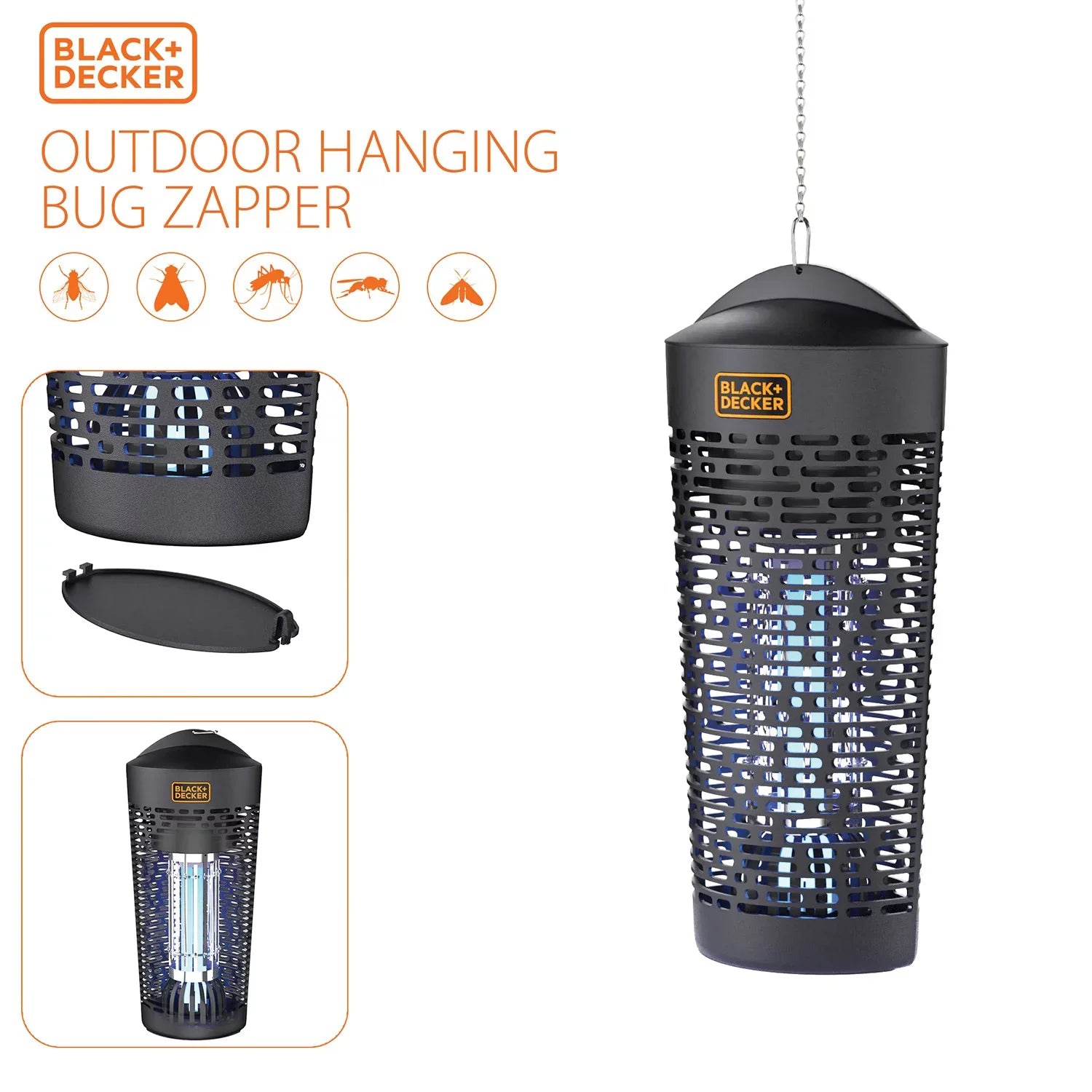 '+  Outdoor Hanging Bug Zapper (1/2 Acre)