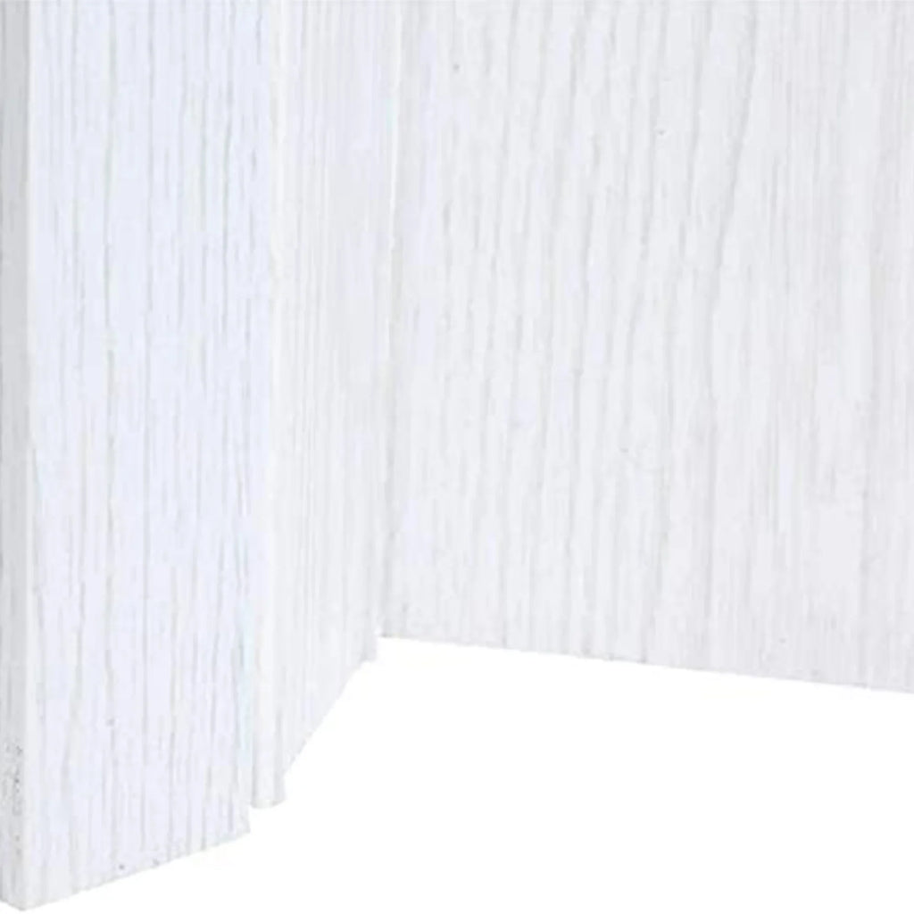 Home Products Via 36" x 80" Vinyl Hinged Single Folding Door, White