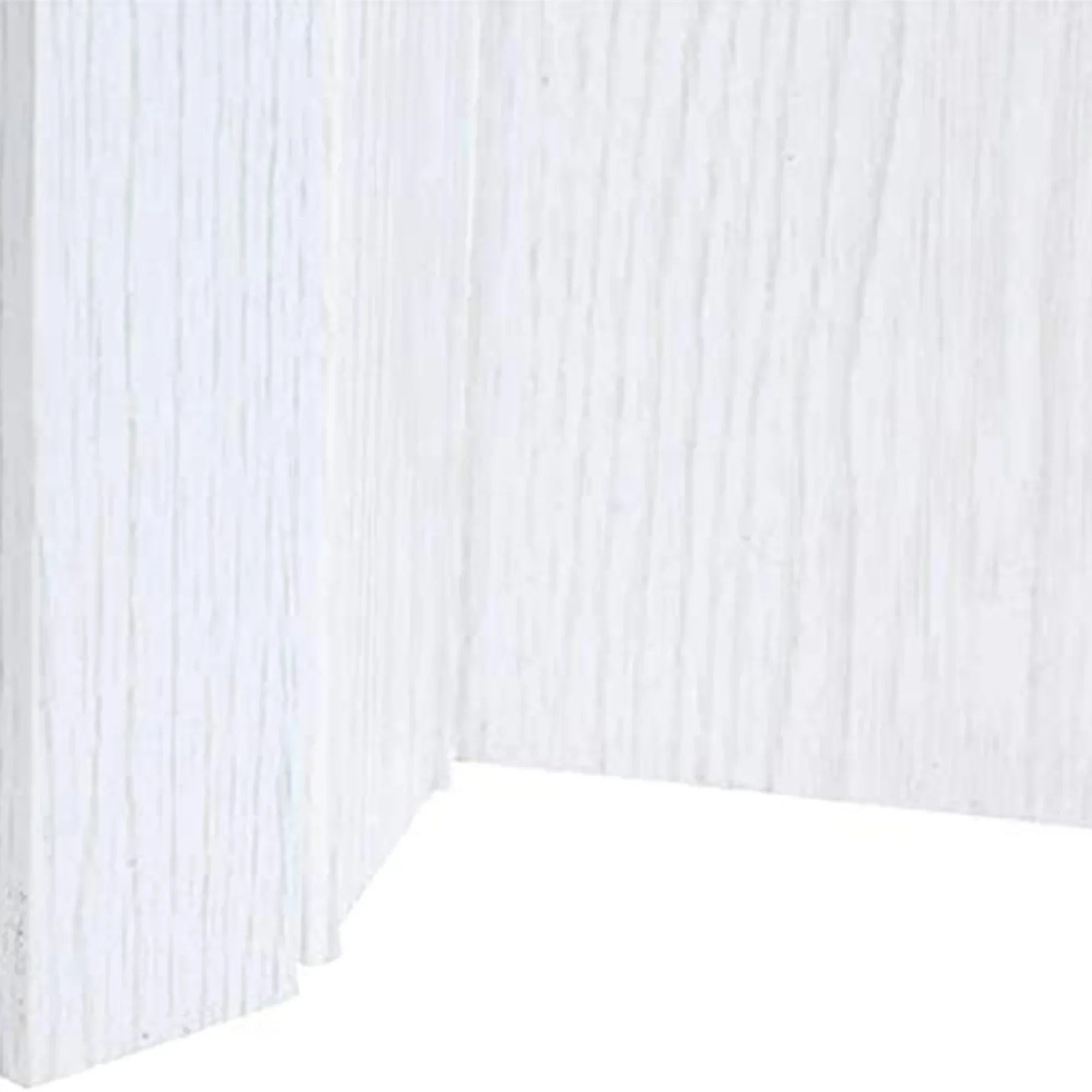 Home Products Via 36" x 80" Vinyl Hinged Single Folding Door, White