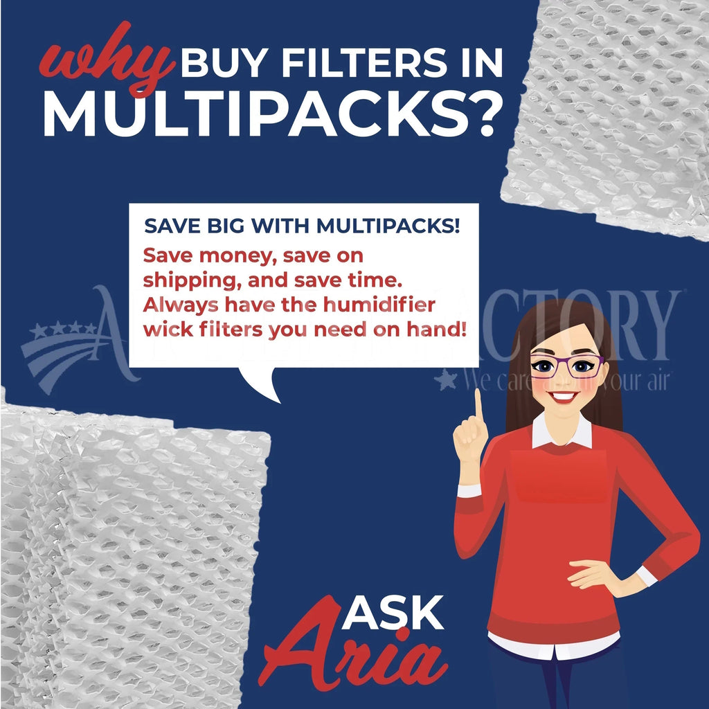 3-Pack Compatible for Bionaire - Humidifier Filter by Air Filter Factory