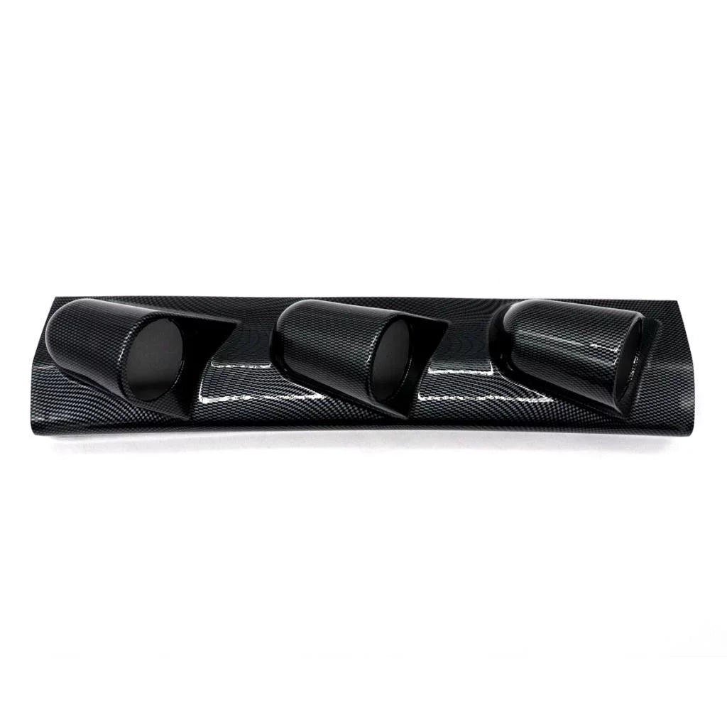 Carbon Fiber Right  3 Hole Measuring Instrument Mounting Bracket 52MM
