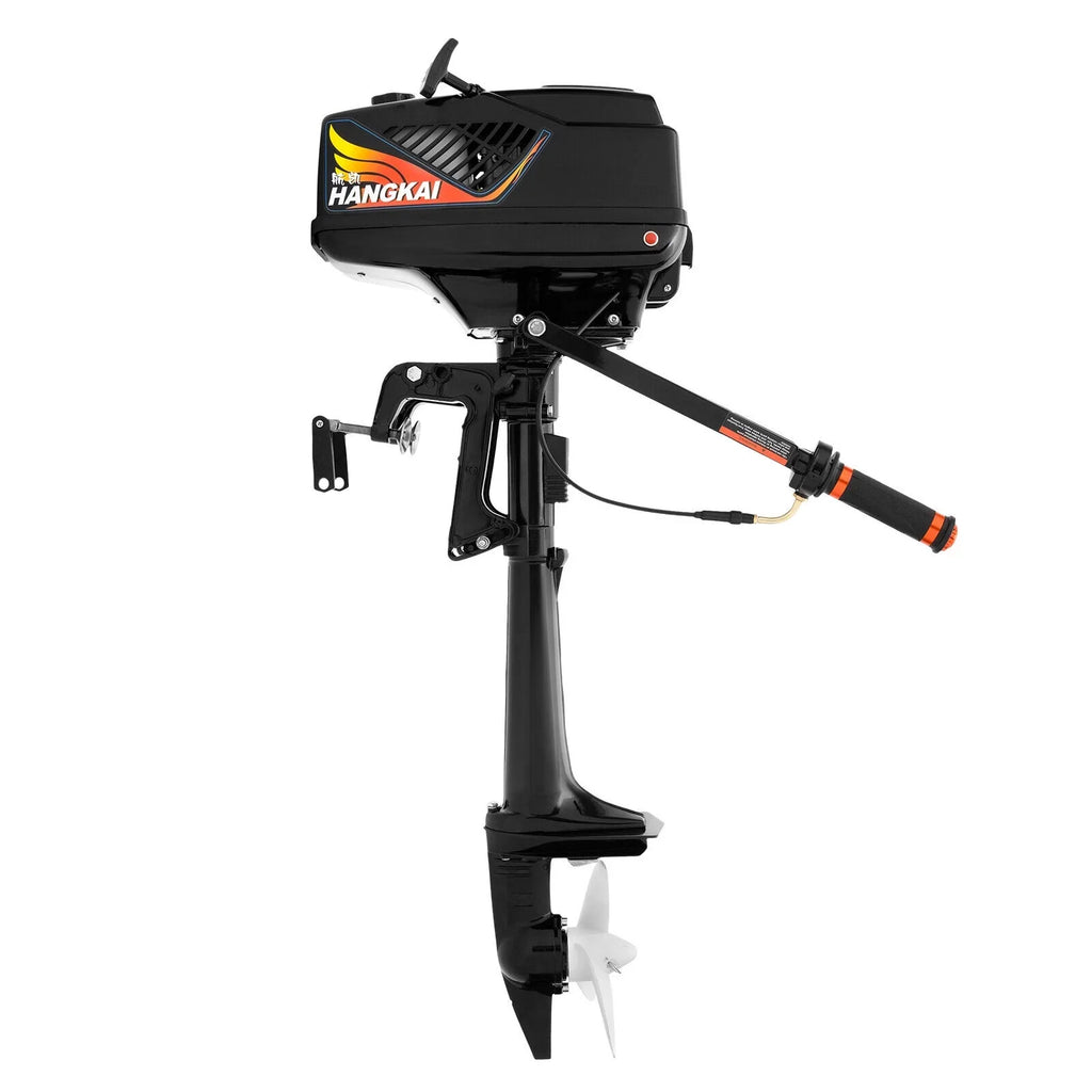 2 Stroke 3.6  Outboard Motor Fishing Boat Engine Water Cooling  Outboard Boat Motor 90cm/35.4in