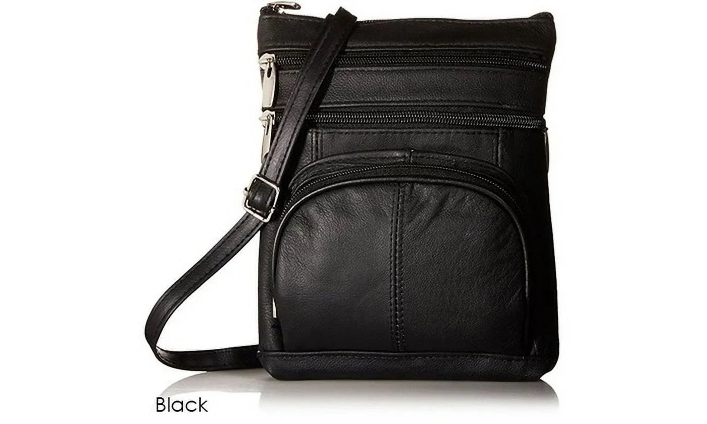 Super Soft Leather Plus Size Crossbody Bag