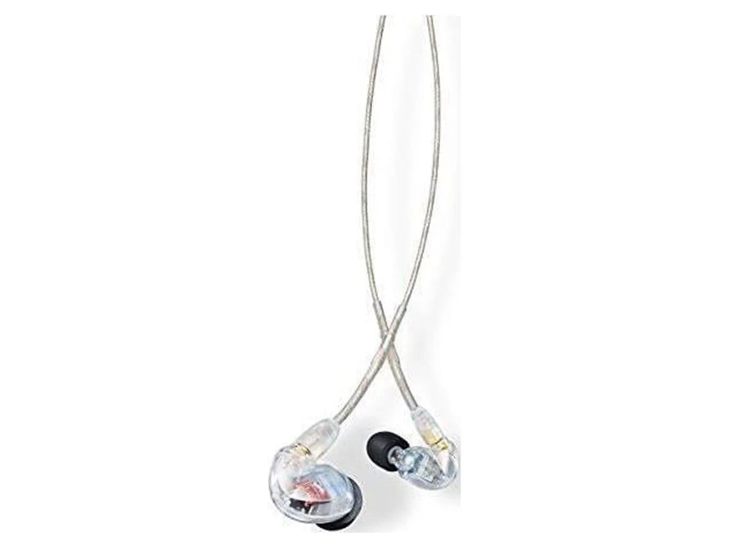 Shure  Pro In-Ear Sound Isolating Dual Driver Earphones - Clear
