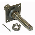 Trailer Axle Spindle for 1-1/16 Inch .. Bearings with Brake Flange