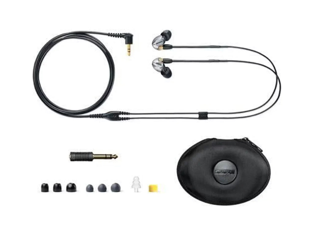 Shure  Pro In-Ear Sound Isolating Dual Driver Earphones - Clear