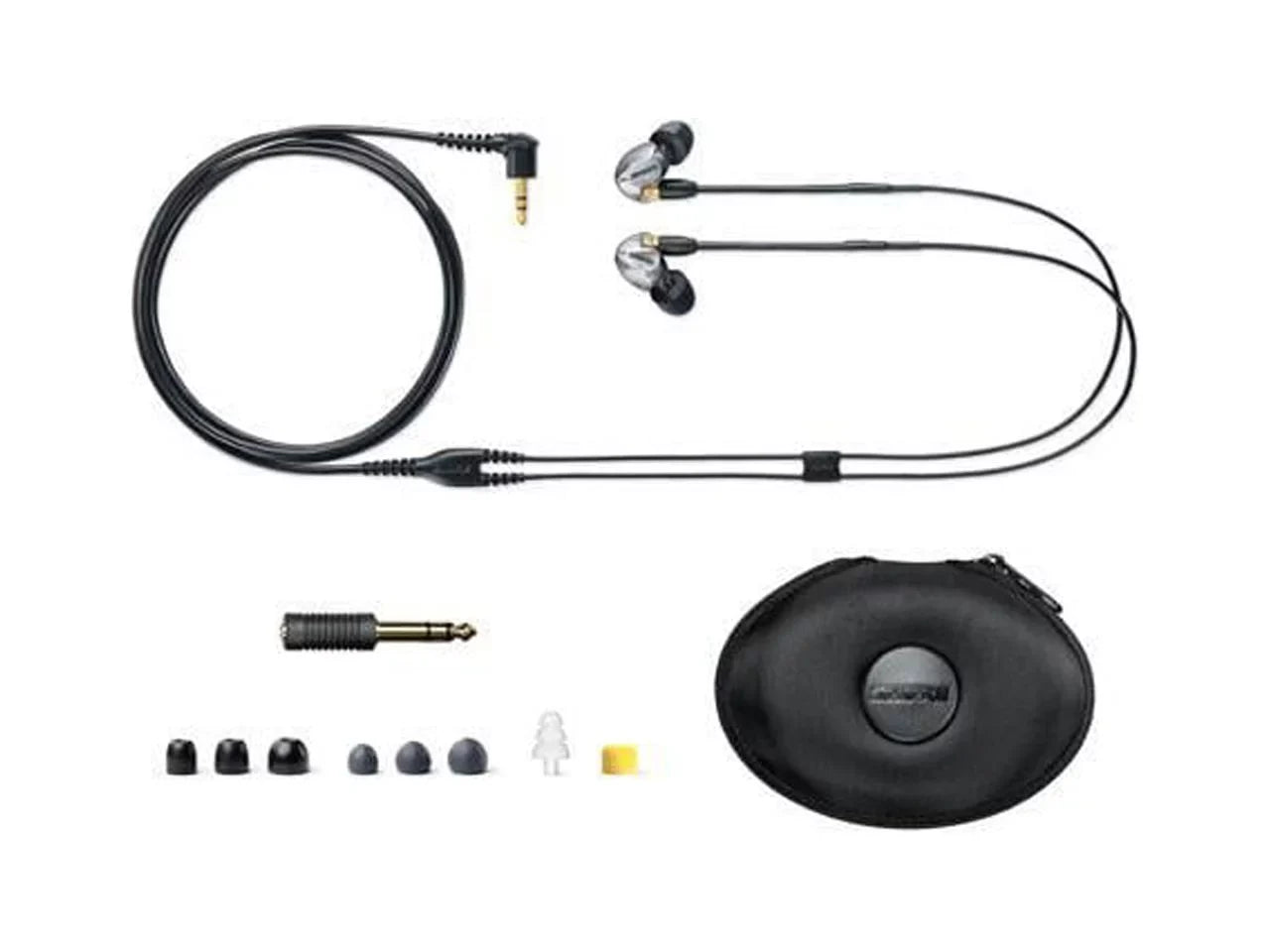 Shure  Pro In-Ear Sound Isolating Dual Driver Earphones - Clear