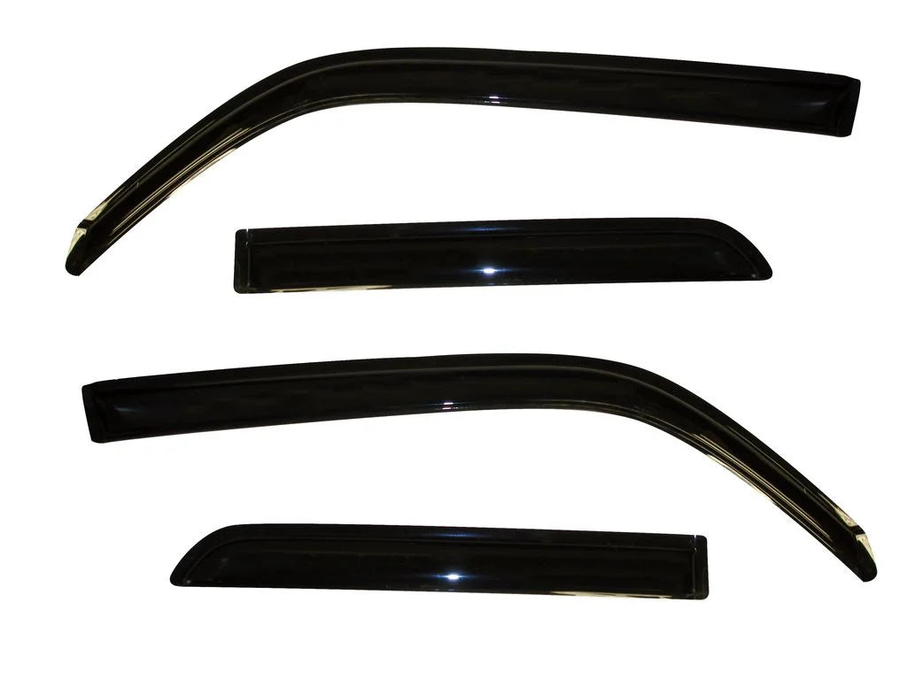 Auto Ventshade () by RealTruck Ventvisor Deflector 4 Pc.; Smoke Compatible With 2016 Toyota 4Runner