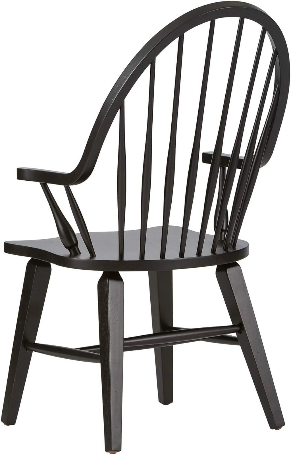 Windsor Back Arm Chair,     , Black