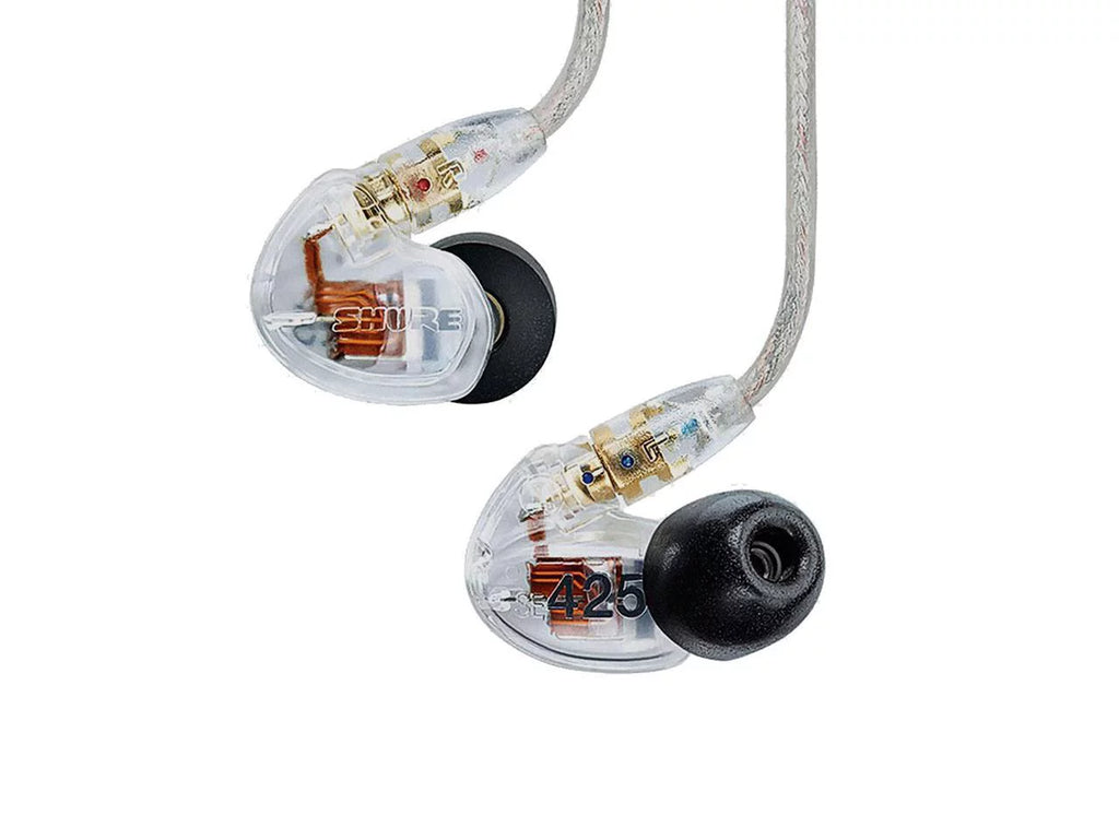 Shure  Pro In-Ear Sound Isolating Dual Driver Earphones - Clear