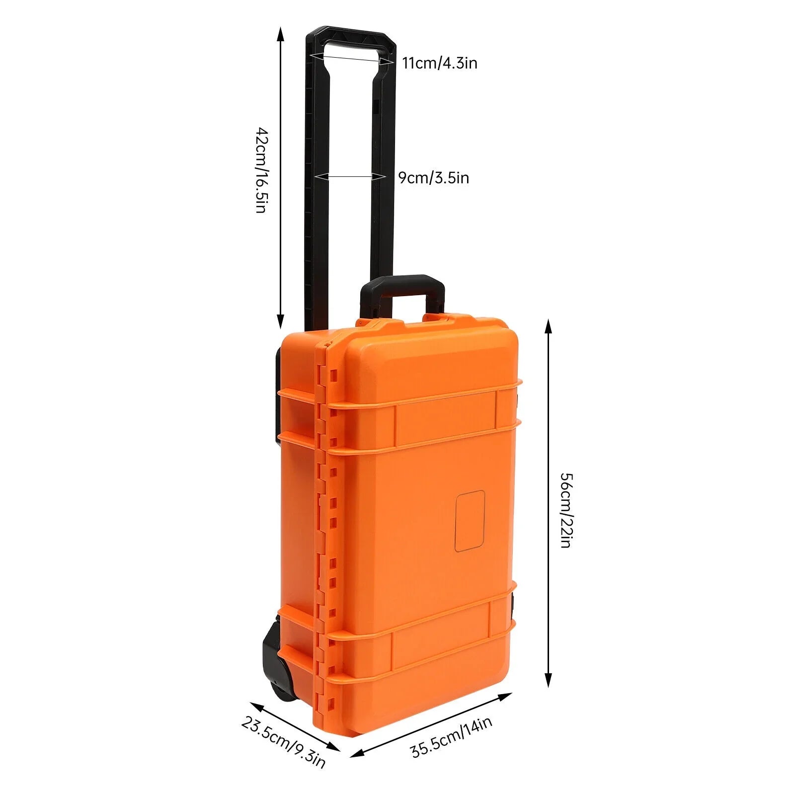 22-Inch Multi-Purpose Case Camera Box /Customizable Foam  Waterproof Protective Camera Case