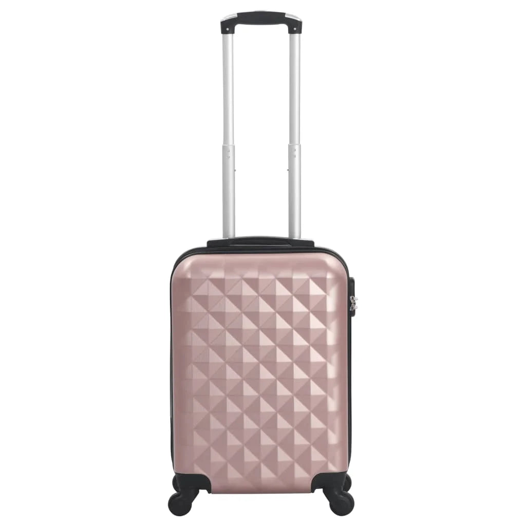 Andoer parcel,Internal 21.7"  Rose Abs Dimensions Abs Shell  8.7" Locks And Shell Castors Suitcase Shell Bussiness 21.7"  14.2" 1106442a WithLocks Vidaxl With
