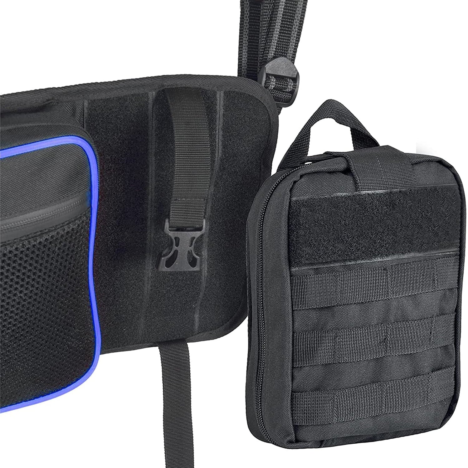 Goldfire  Car Organizer Large Roll Cage Cargo Rear Storage Bag Gear Bags For Most Full Size Polaris Yamaha Kawasaki UTVs