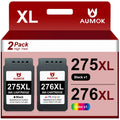 275XL 276XL Ink Cartridge Replacement for Canon -275 -276 275 276 Combo  Compatible with Canon        Printer(1 Black, 1 Color)