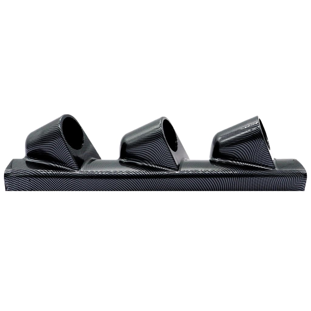 Carbon Fiber Right  3 Hole Measuring Instrument Mounting Bracket 52MM