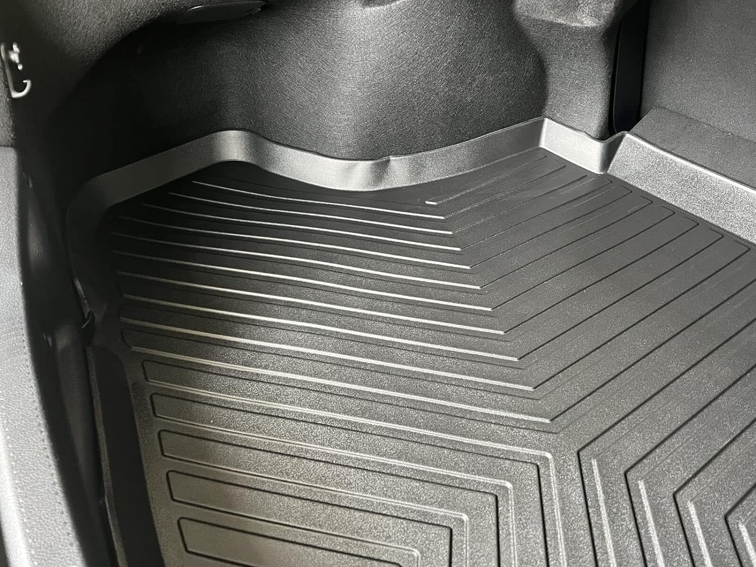 Cargo Liner – Trunk Mat for Toyota Camry 2018-2024 – Weather-Resistant Trunk Mats for Cars with Raised Lip – Non-Slip Car Trunk Mat Rubber – Easy to Install – Laser Pre-Cut Design