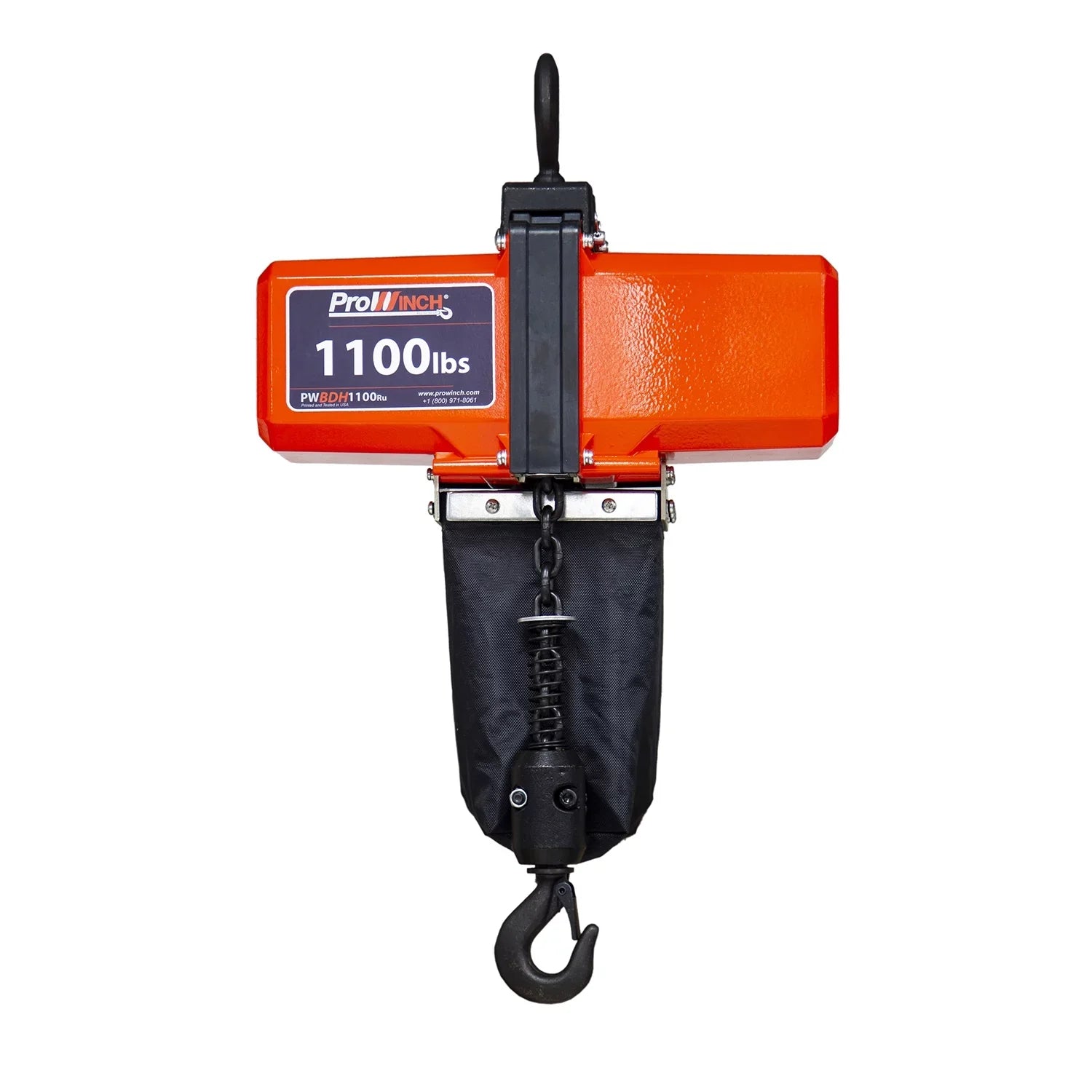 Prowinch 1/2 Ton Mini Electric Chain Hoist 1100 Lb 10 ft Chain 110V Wireless