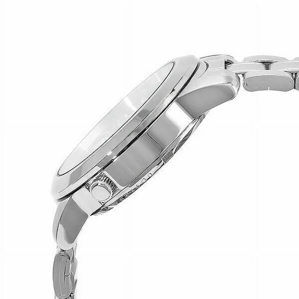 Seiko Men's  Stainless-Steel Analog with Blue Dial Watch