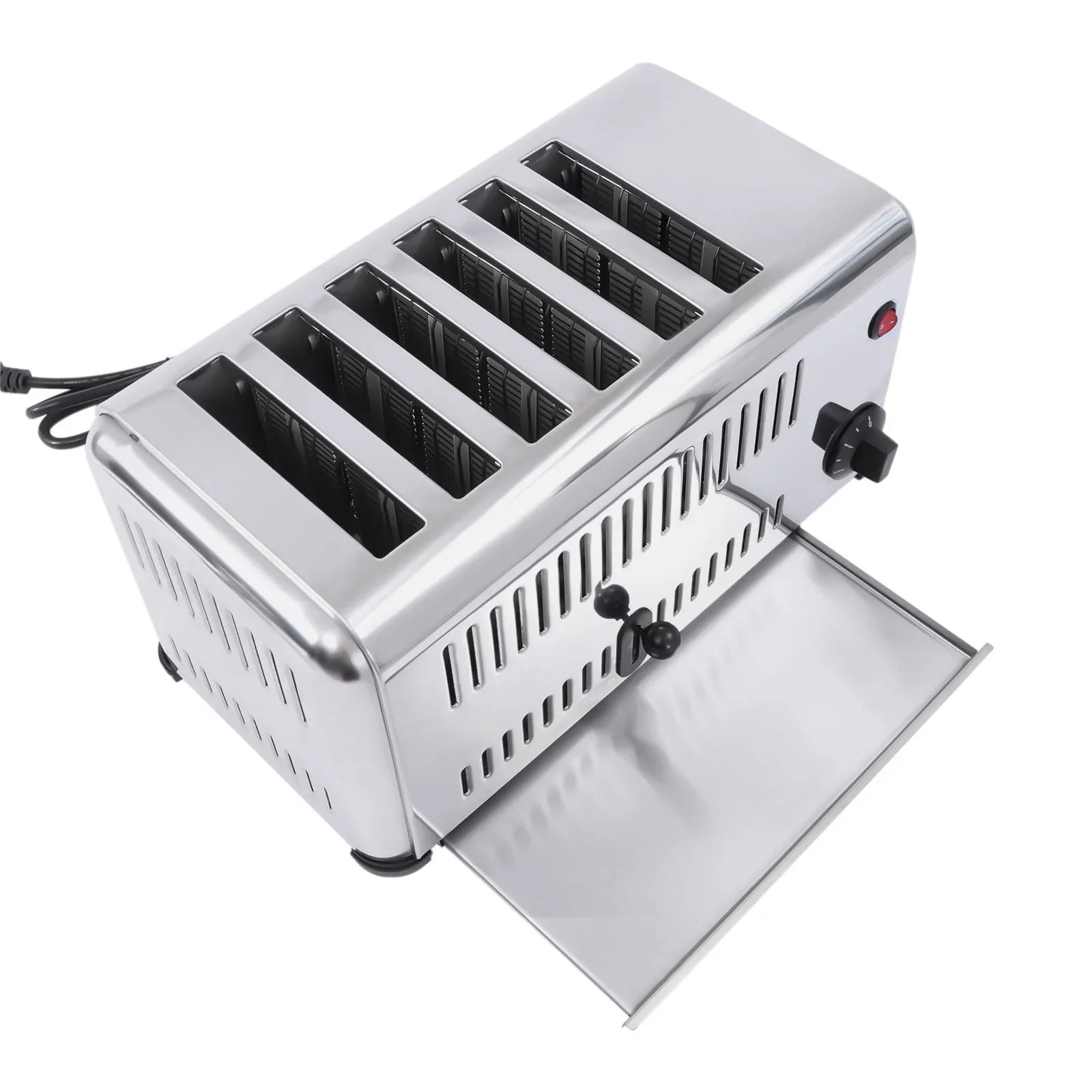 Wuzstar 6 Slices Toaster Commercial Bread Baking Machine for Toast Sandwiches Meatloaf