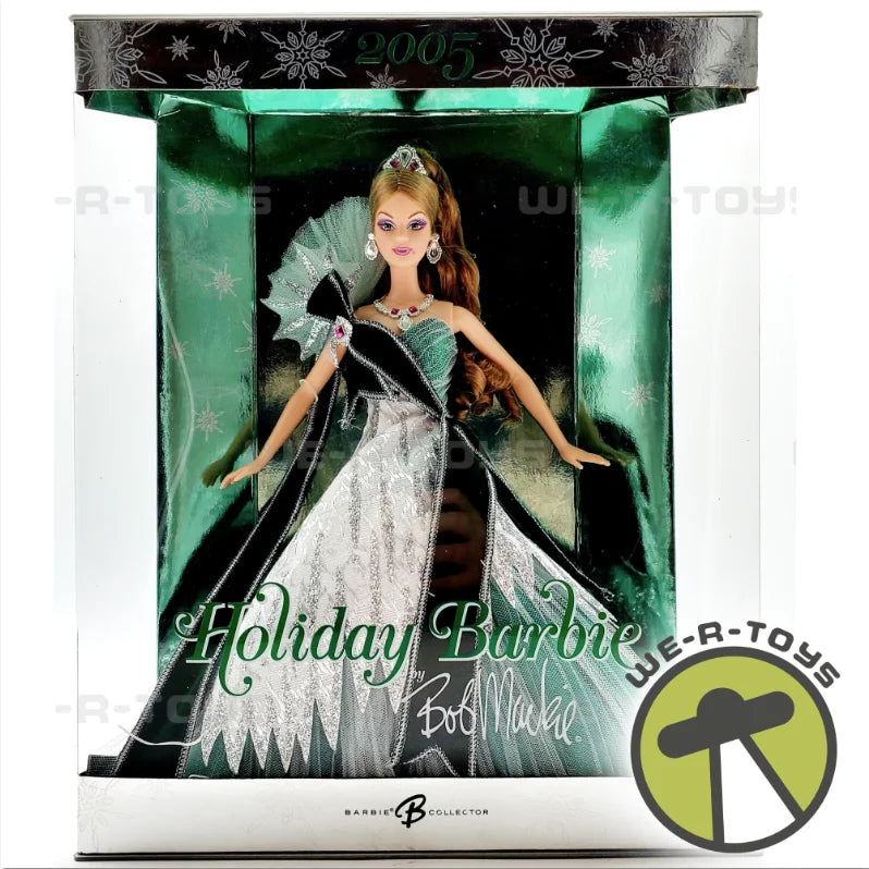 2005 Holiday Emerald Barbie Doll by Bob Mackie Mattel