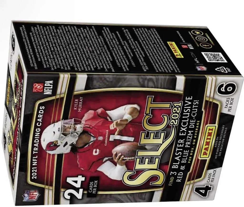 Panini 2021  Trading Cards, 24 Pieces - Exclusive Red & Blue Prizm Die-Cuts