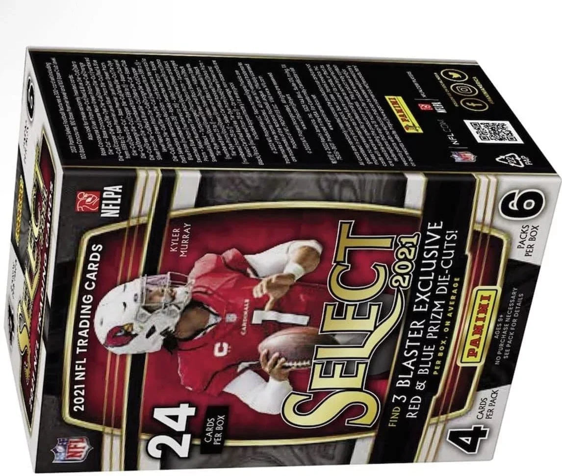 Panini 2021  Trading Cards, 24 Pieces - Exclusive Red & Blue Prizm Die-Cuts