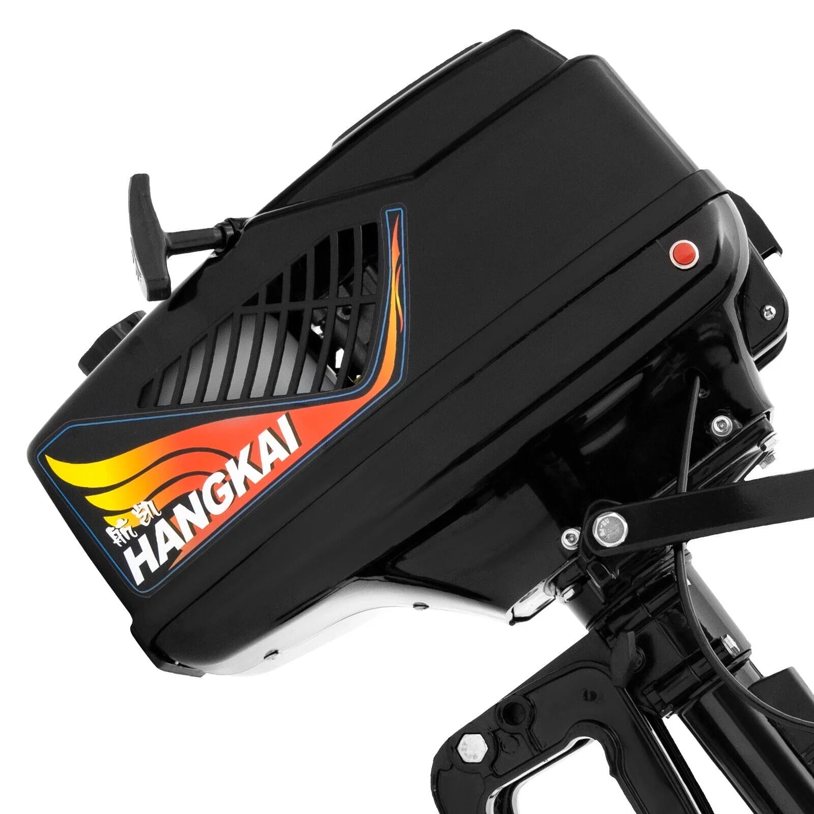 2 Stroke 3.6  Outboard Motor Fishing Boat Engine Water Cooling  Outboard Boat Motor 90cm/35.4in