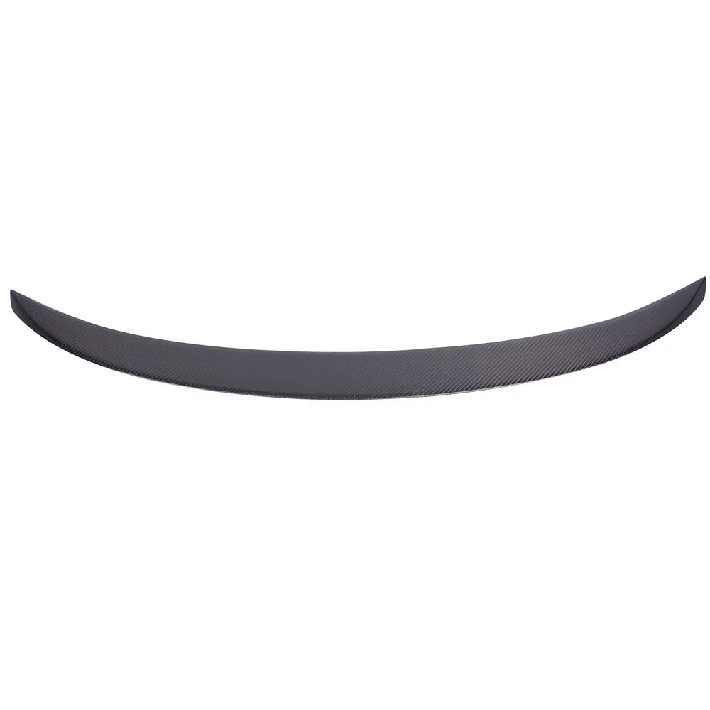 Ikon Motorsports Compatible with 15-20   4 Series 4DR Gran Coupe  Style Rear Trunk Spoiler Wing - Carbon Fiber 2015 2016 2017 2018 2019 2020